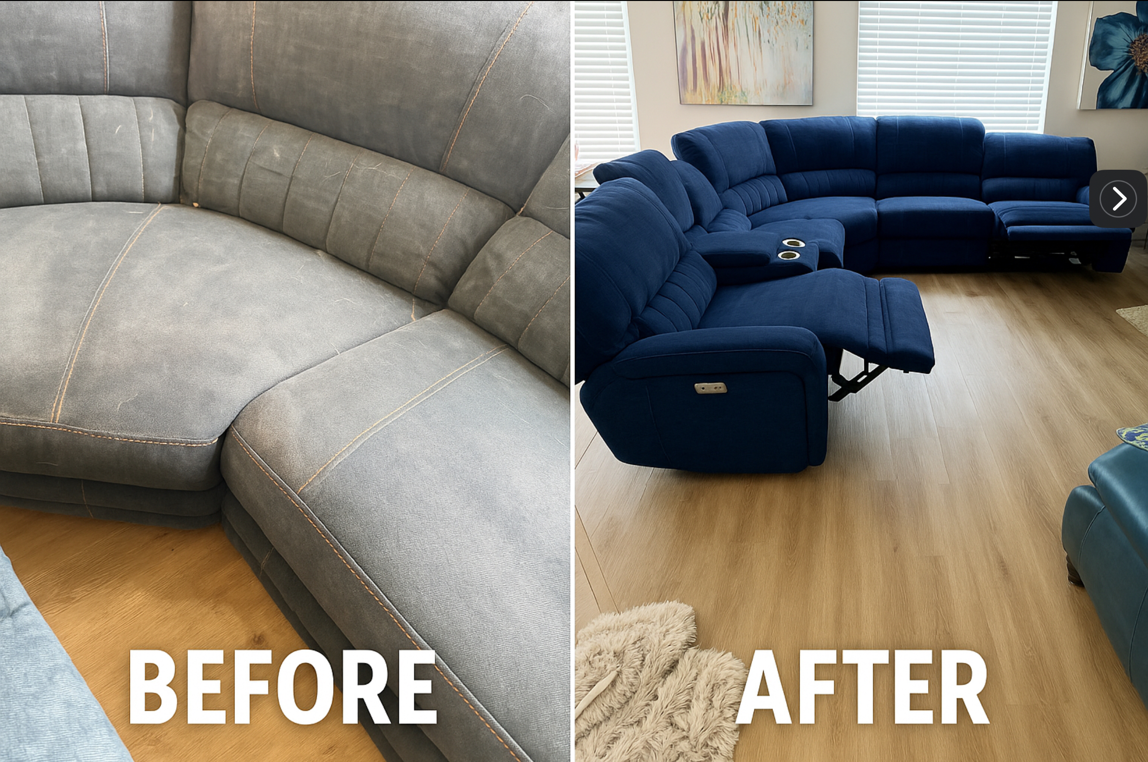 Professional restoration work