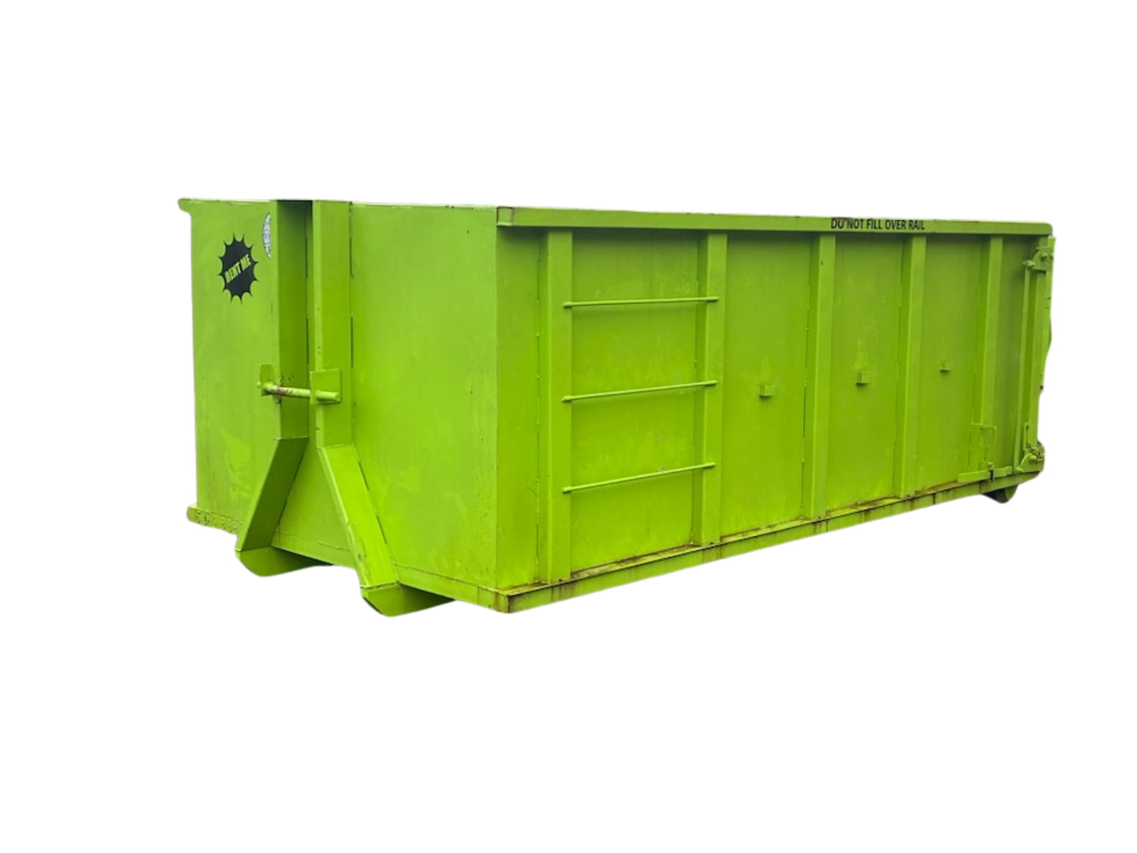 Green dumpster